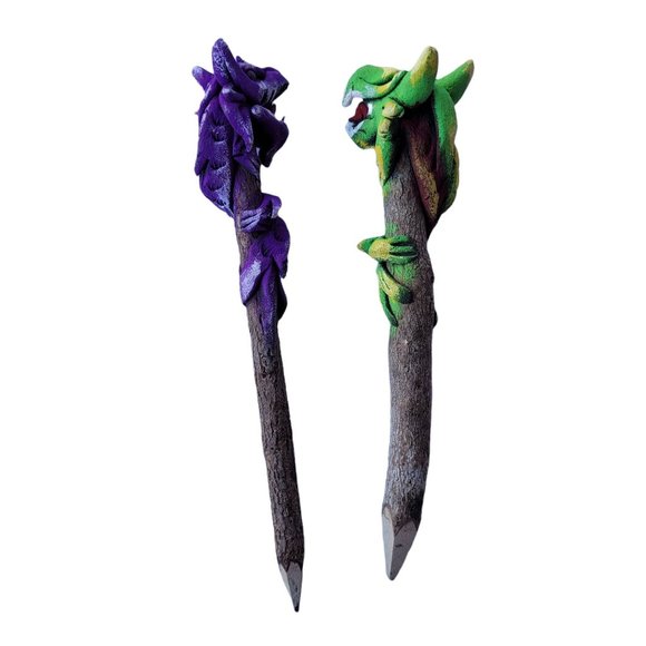 2 Dragon Tree Limb Pencils - Picture 5 of 7